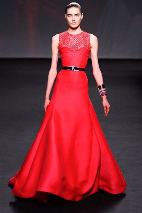 red dress dior|red Dior ladies dresses.